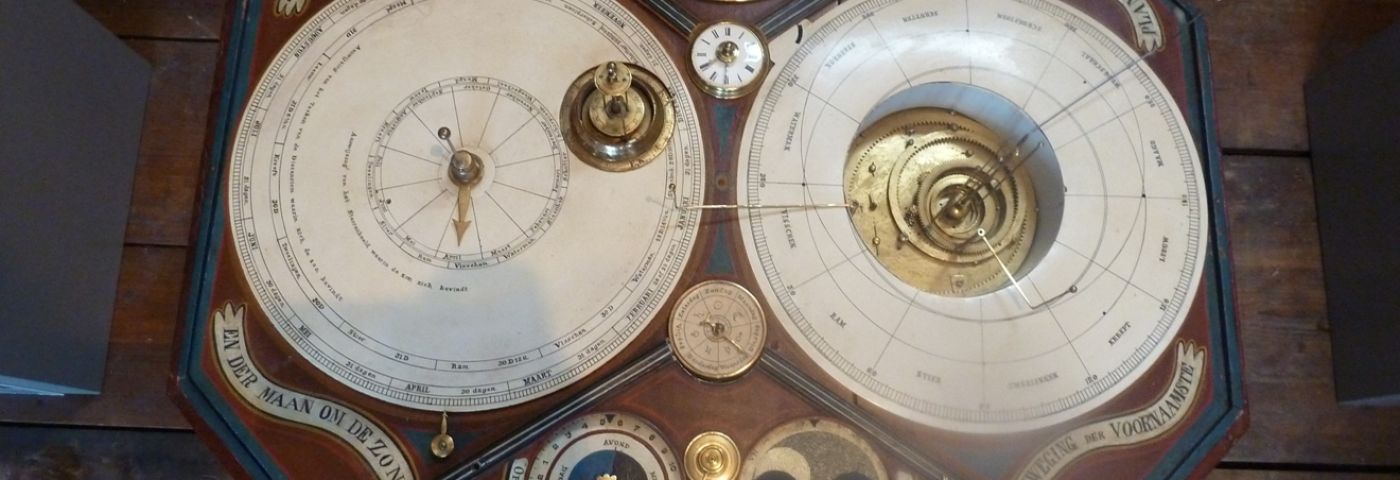 Het planetarium van een Pekelder horlogemaker