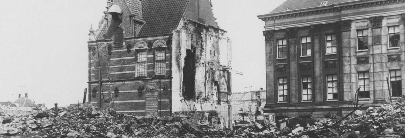 Gesteggel over een naoorlogs Stadhuis