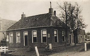 Woldweg 37, Appingedam, in 1935 - Foto: familie Van der Klei
