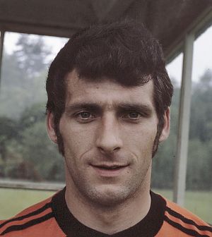 De officiële spelersfoto van Nanninga voor het WK van 1978. - Foto: Peters, Hand / Anefo, Fotocollectie Algemeen Nederlands Persbureau, 1945-1989, Nummer toegang 2.24.01.06 Bestanddeelnummer 253-8033