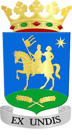 <p>Het wapen van de nieuwe gemeente Het Hogeland.</p>
