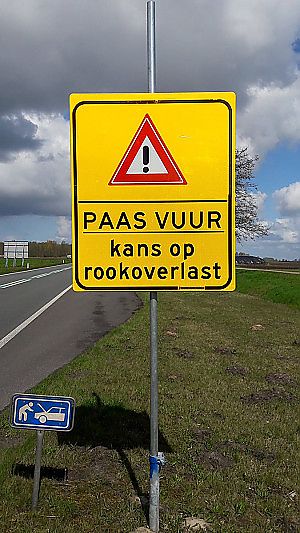 <p>Langs de N368 tussen Wedde en Blijham. Foto Aike van der Ploeg.</p>
