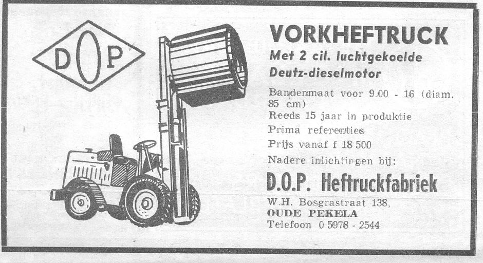 <p>Advertentie van de fa. Dijkhuizen. &ndash; Foto: Siepco</p>
