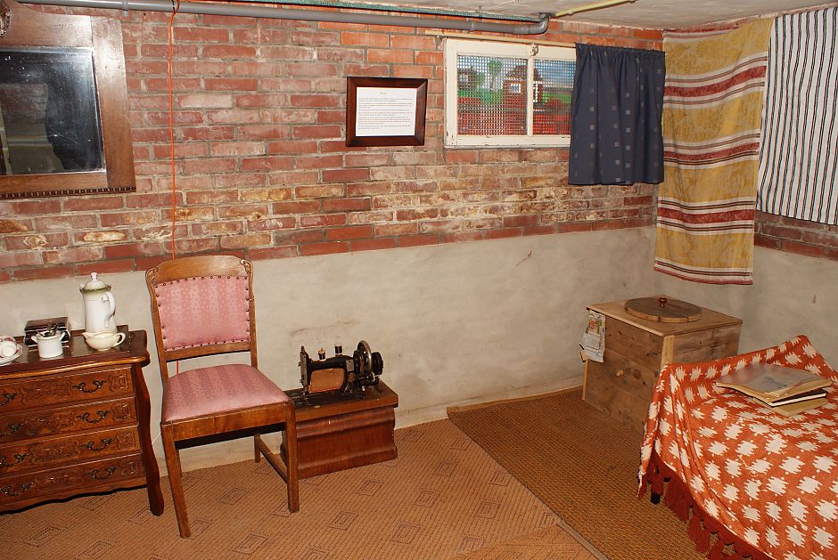<p>De schuilkelder in Muntendam. Foto uit collectie Stichting Archief Muntendam.&nbsp;</p>
