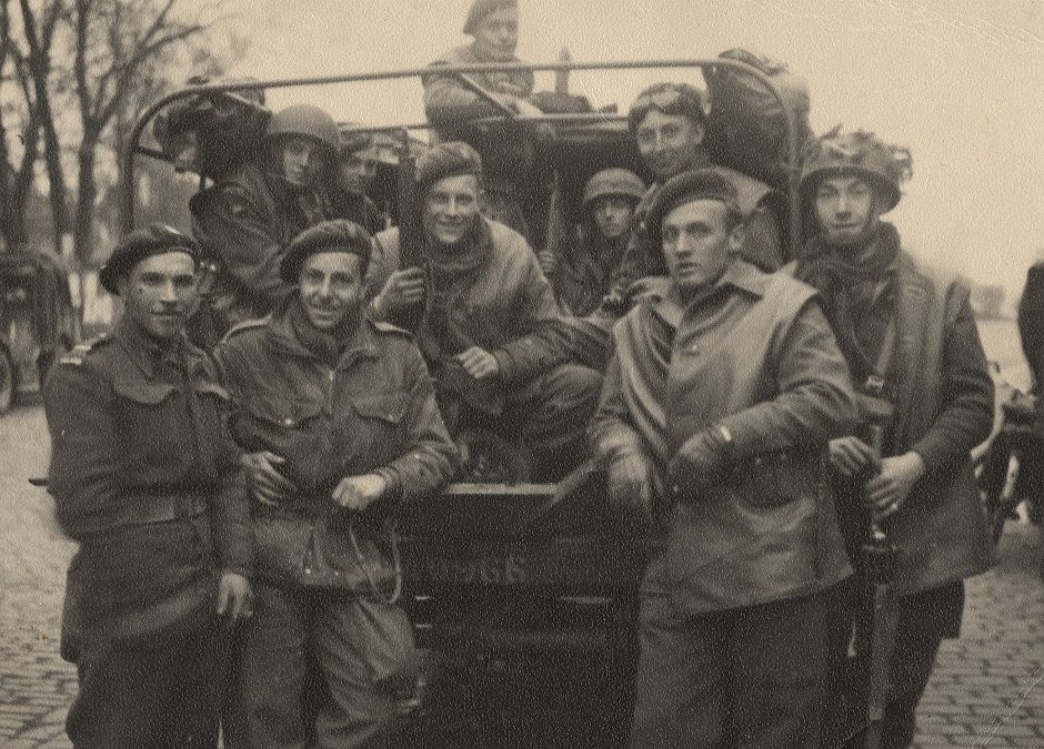 Poolse bevrijders in april 1945. - Foto: CHC Oldambt, collectienummer 5-1064