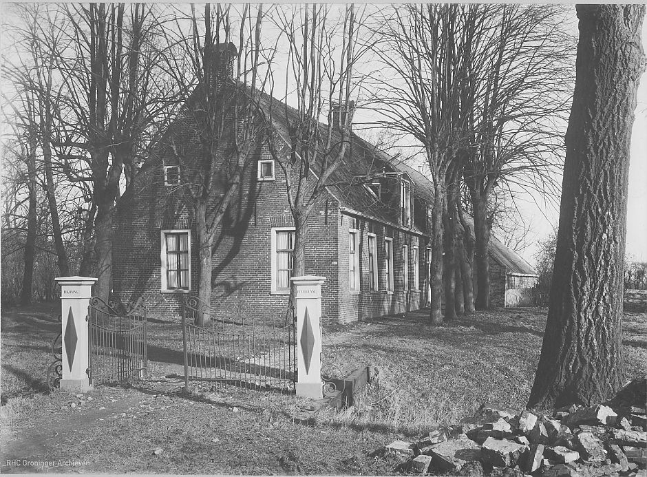 <p>Boerderij Koningsheem, waar Frederika eerst inwoonde bij Hindrik Elle Koning en later met hem trouwde. - Foto: Groninger Archieven (1785-14744)</p>
