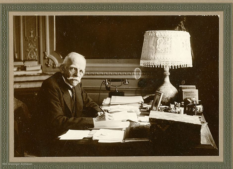 <p>Carel Coenraad Geertsema, naar wie de laatst drooggelegde polder in Groningen is genoemd.- Foto: collectie Groninger Archieven</p>
