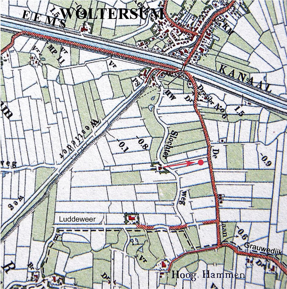 Fragment van kaart 81 uit: Atlas van Historische Topografische Kaarten, M. Kuiper.