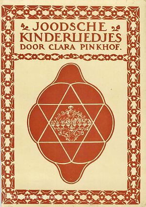 Joodsche Kinderliedjes, haar eerste boek uit 1918.