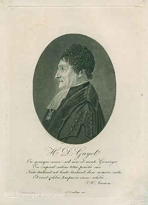 Henri Daniel Guyot, litho, 1827,  RHC Groninger Archieven (1536-4210)