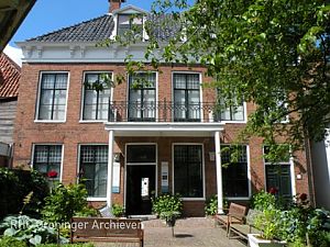 Aan de buitenkant van het museum is bijna niets te zien van het steenhuis. - Foto: Museum Stad Appingedam